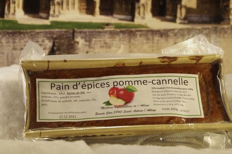 Pains d’épices Pommes cannelle – 350 g